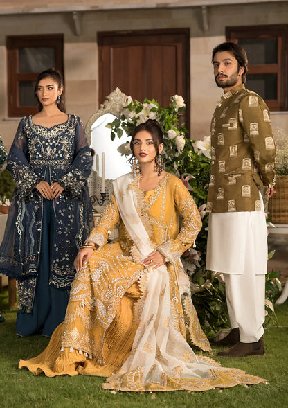 Front image of gorgeous dresses from CELEBRATIONS BY ELAF 2024