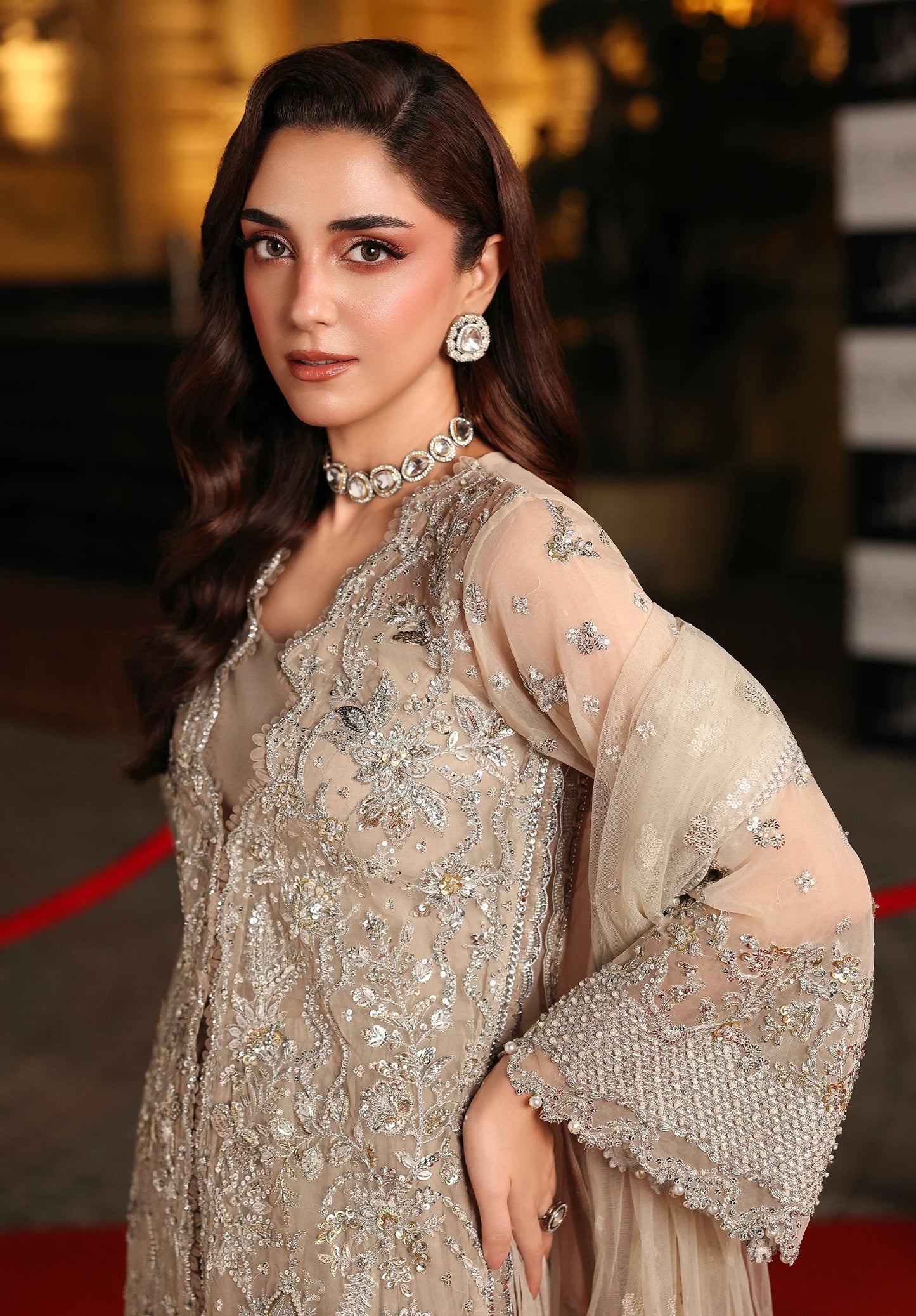 STARDUST wearing this beautiful dress FROM STARDOM - FORMAL HANDWORK '25
