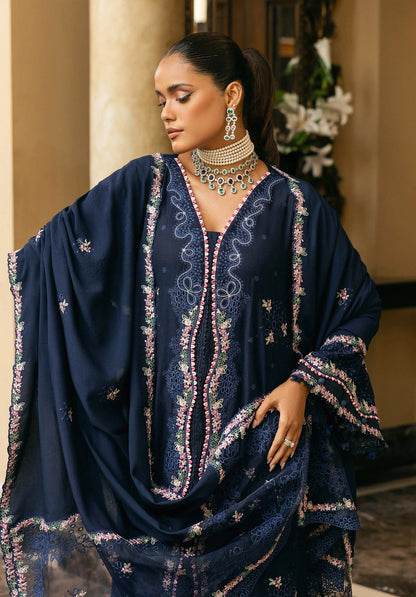 AMBER HAZE wearing this beautiful dress FROM LUXURY WINTER '25.