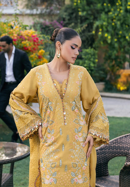 FLORIGOLD wearing this beautiful dress FROM LUXURY WINTER '25.